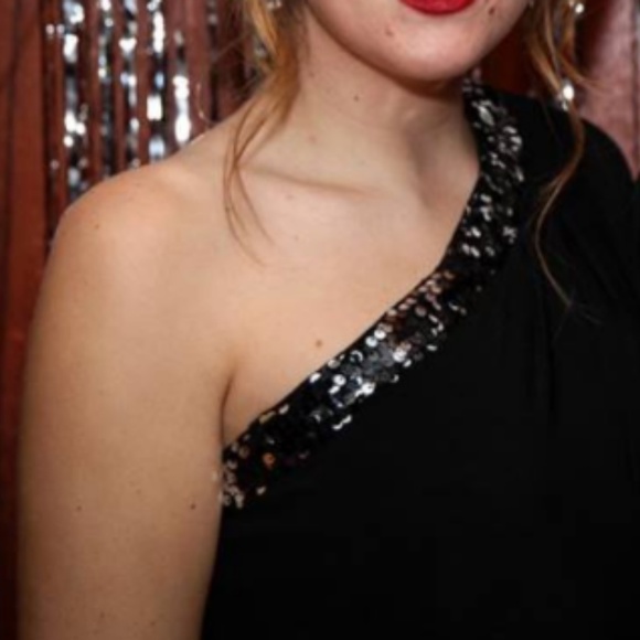 Sparkly Black Cocktail Dress - Picture 6 of 8